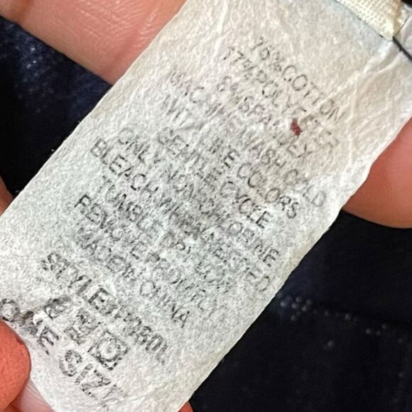 Yahada Pull On Jeggings Womens One Size Dark Blue Stretch Casual Travel Academia - Picture 9 of 11